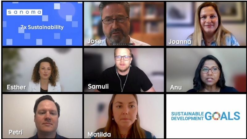 7xSustainability - how do Sanoma employees see sustainability?