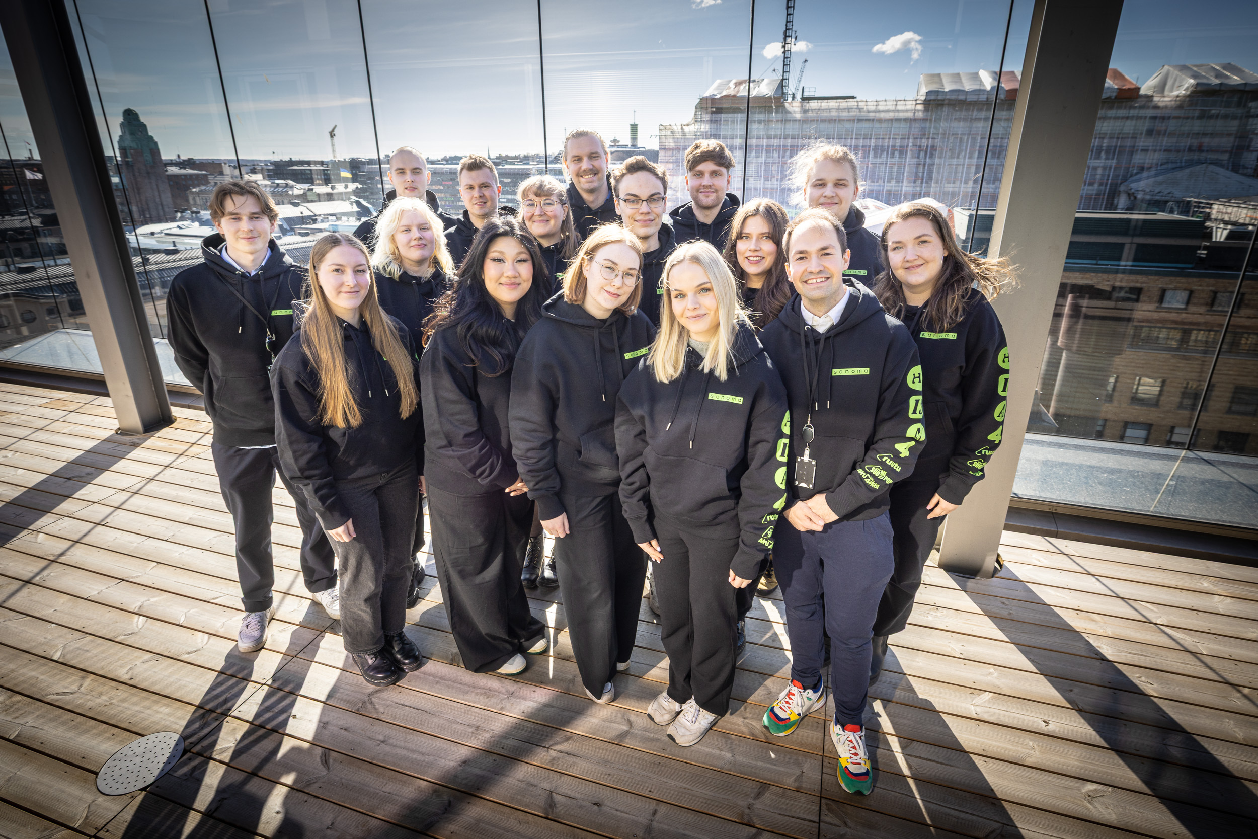 Sanoma Media Trainee -ohjelman osallistujat vuonna 2025